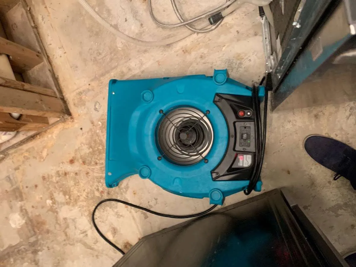 Air mover drying equipment for Mold Remediation & Removal in Los Osos